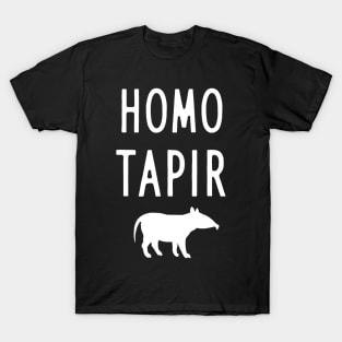 Tapir human baby lover animal design T-Shirt